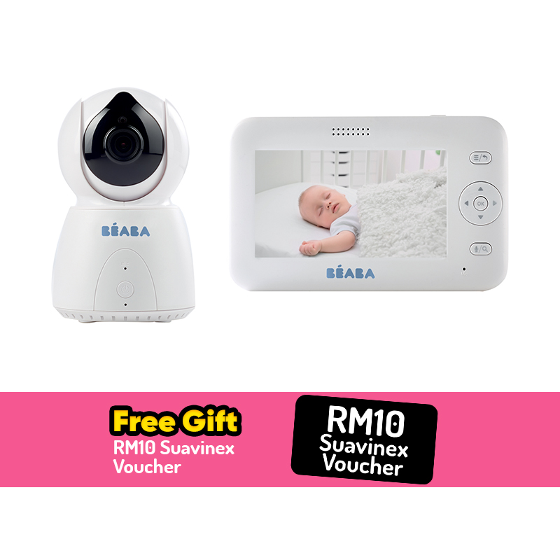 Beaba Video Baby Monitor Zen+ + FREE GIFT
